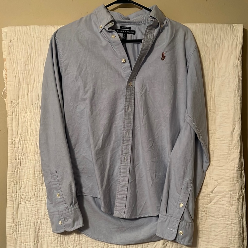 Ralph Lauren Classic Fit Denim Button Down